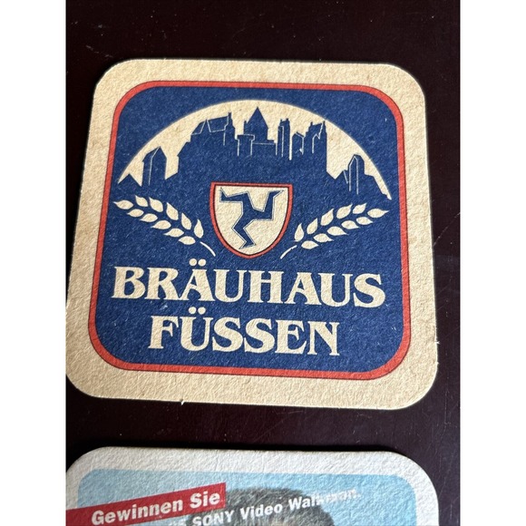 Beer Coasters Vintage Beer Coasters - Assorted lot of 5 Beer Collectibles Paper - Picture 7 of 14